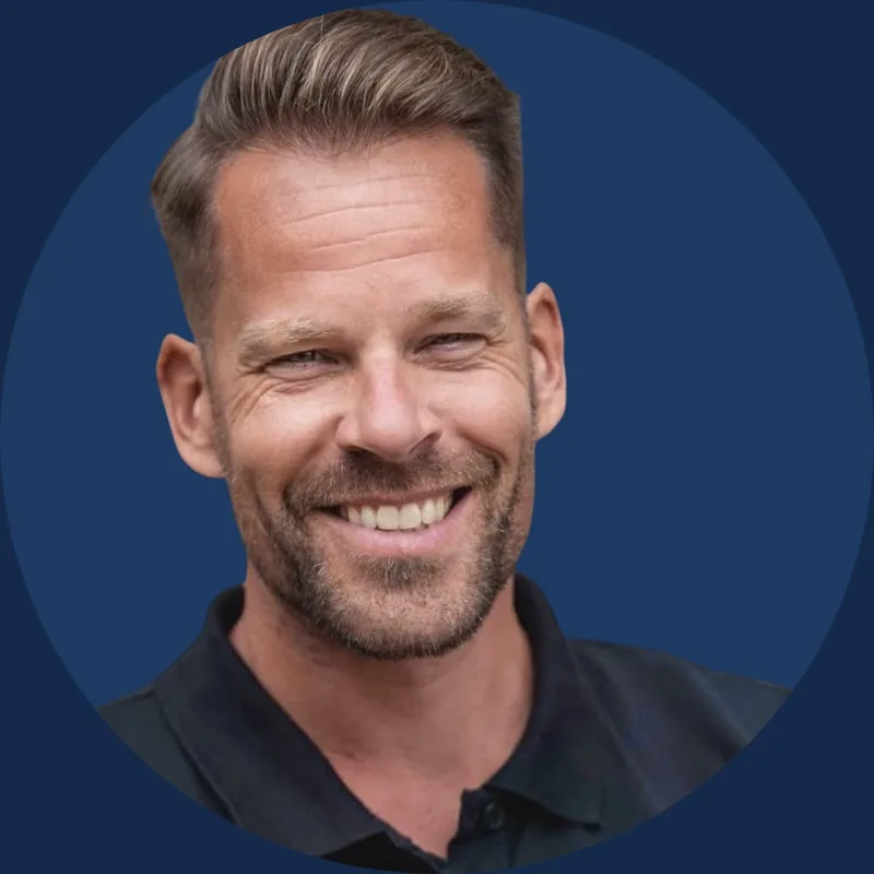 Porträt von Niels Roest, Chairman of the Board & Chief AI & Innovation Officer bei PCD CareHub